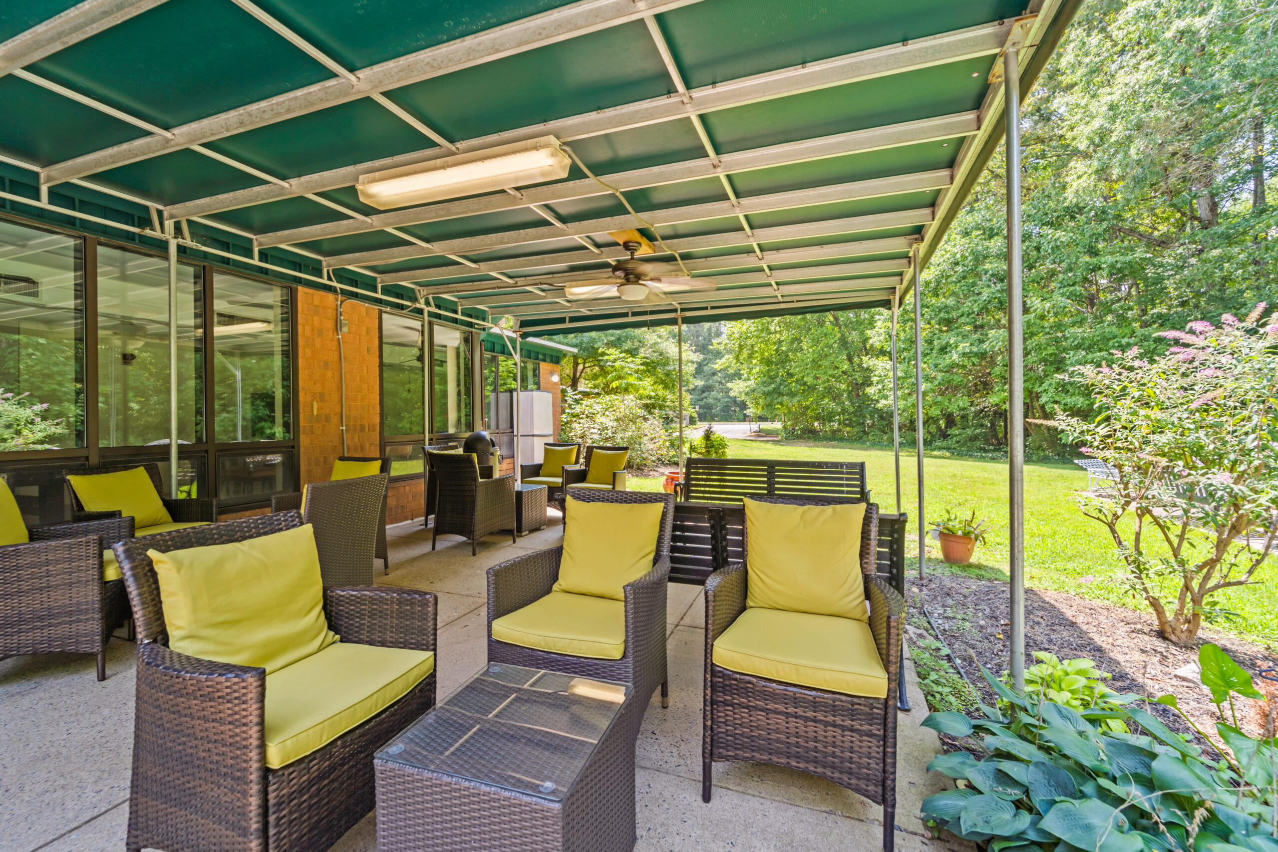 Maple Woods Patio Area