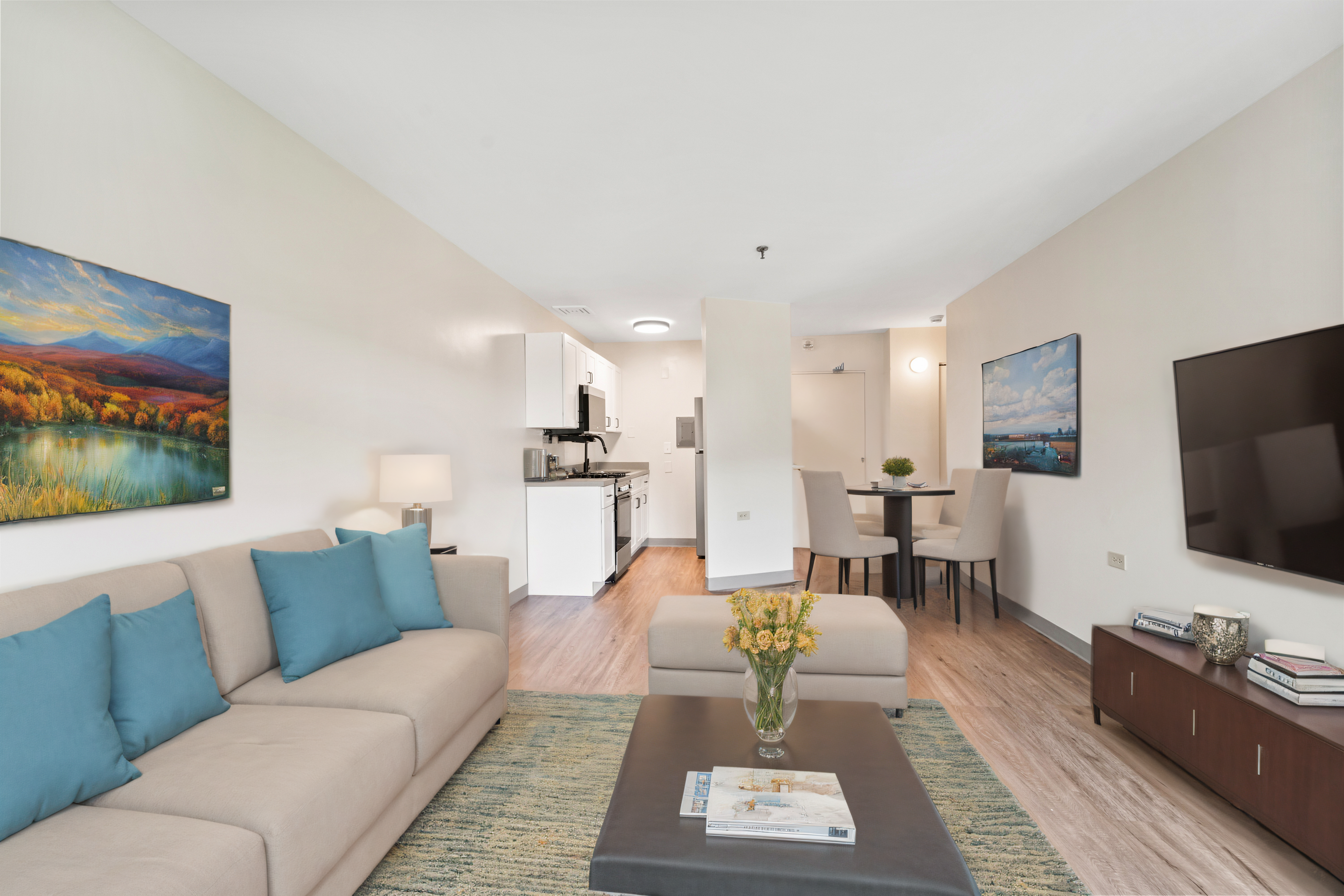 Maple Woods Living Room